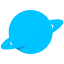 landing icon sky blue